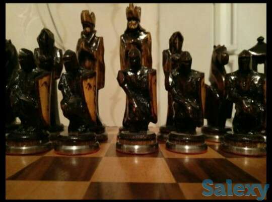 Шахматный столик. Авторской, ручной работы., фотография 2