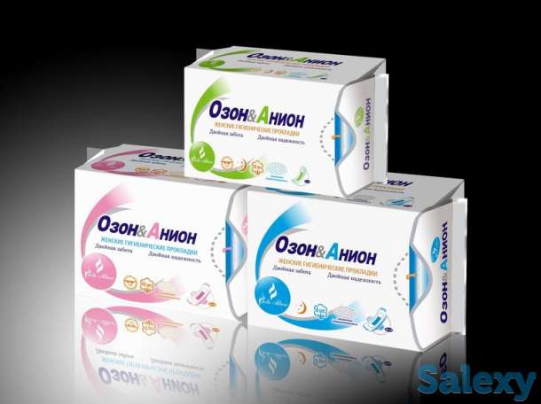 Лечебные гигиенические прокладки AIRIZ «Озон и Анион», фотография 2