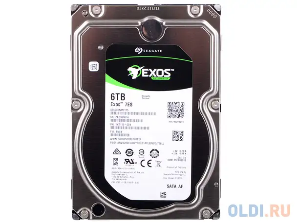 Жесткий диск seagate st6000nm0115 6 tb, фотография 1