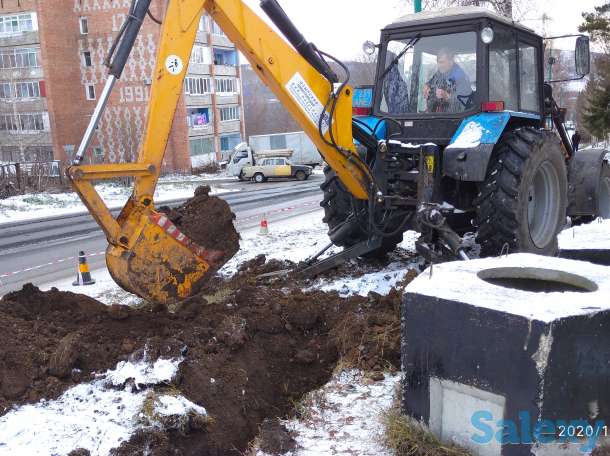 Уборка снега трактор погрузчик, трактор экскаватор “Беларус - 920.2”, фотография 3