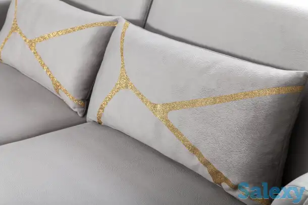 Великолепный комплект диванов 3+3+1 и журнальный столик, фотография 4