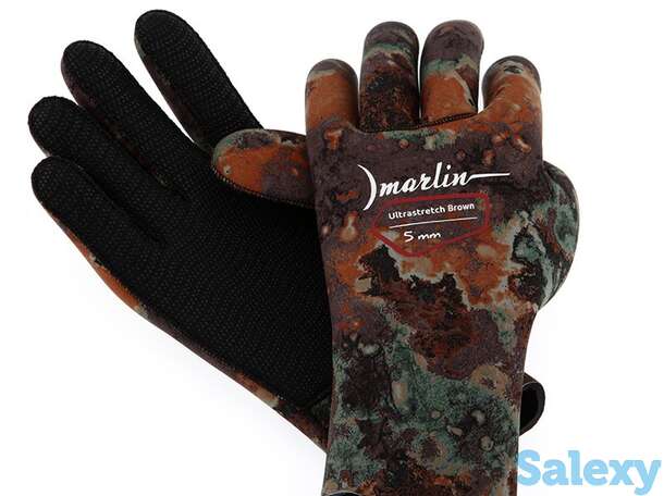 Перчатки marlin ultrastretch brown 5 mm, фотография 1