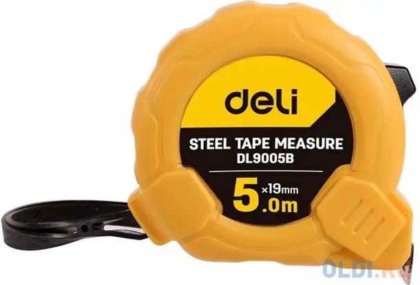 Рулетка deli dl9005b 5мx19мм, фотография 1