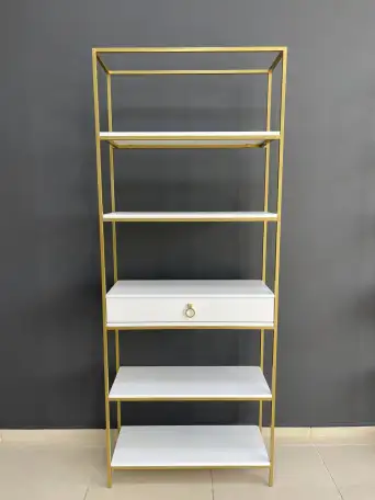 Стеллаж с металлическими ножками Woodhouse в стиле LOFT, фотография 3