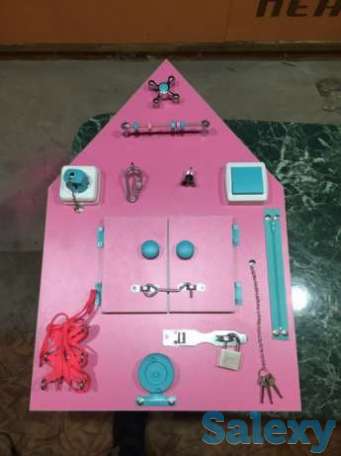 БИЗИБОРД развивающие доски Марии Монтессори, фотография 1