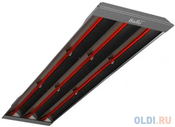 Инфракрасный обогреватель ballu bih-т-4.5 4500 вт серый, фотография 1