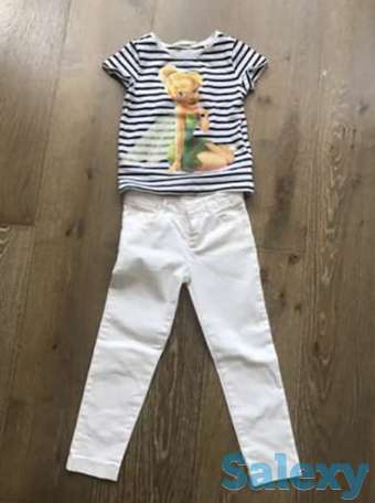 Футболка H&М 700 тги брюки Zara 1500 тг на 4-5 лет, фотография 1