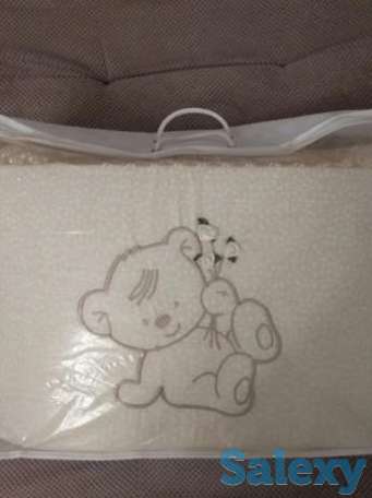 Продам комплект детского постельного белья с бартиками., фотография 1