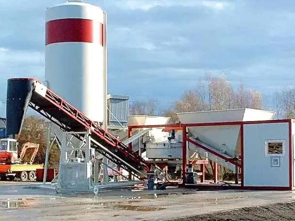 Мобильный бетонный завод SUMAB K-20, фотография 1