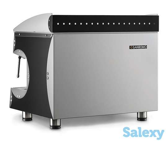 Кофемашина Sanremo Capri SAP DLX 2 гр. черная полуавтоматическая., фотография 3
