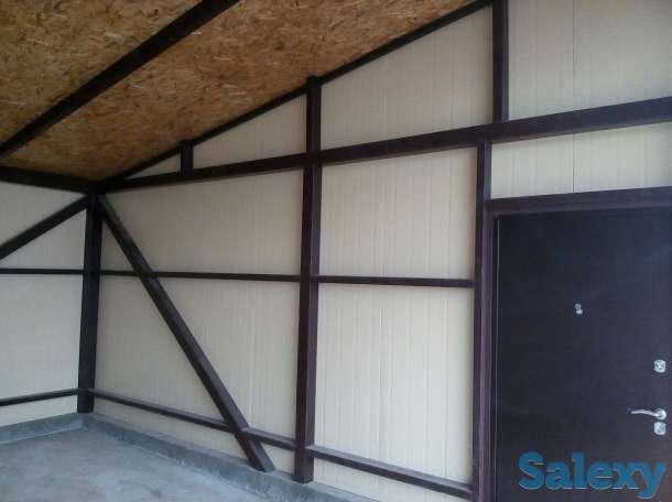 Навесы и сварные работы. Консольные ворота. Строительные работы., фотография 1