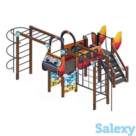 Аэроплан (мульт) - дик 2.03.4.02-01 - игровой комплекс н=1200, фотография 1