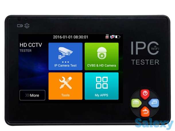 Продам профессиональный CVI/TVI/AHD/CVBS/IP тестер видеосигнала с камер видеонаблюдения, IPC-1600 ADH Plus, фотография 1