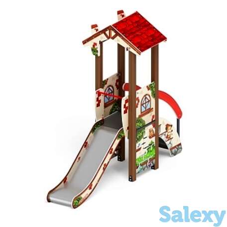 В гостях у сказки - дик 1.05.01-02.с - игровой комплекс h=900, фотография 1