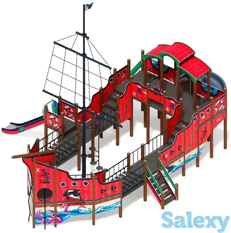 Фрегат (мульт) (винтовой скат) горка н 1500 горка н 2000 дик 2.03.3.04-10, фотография 1