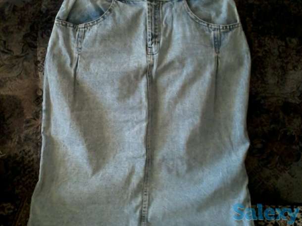 Продам джинсовую юбку, фотография 1