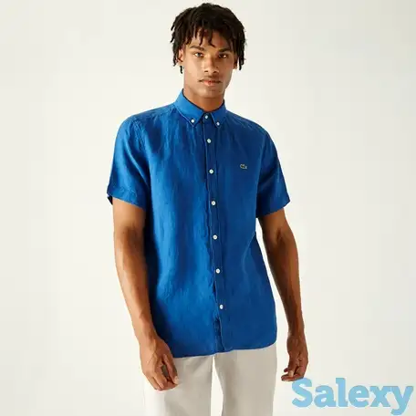 Мужская рубашка lacoste regular fit, фотография 1