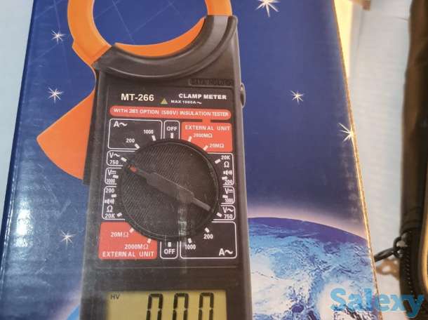 Токоизмерительные клещи мультиметр MT-266, фотография 4