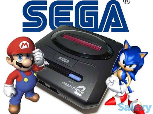 Продам игровую приставку Sega Mega Drive 2 (368 встроенных игр), фотография 1