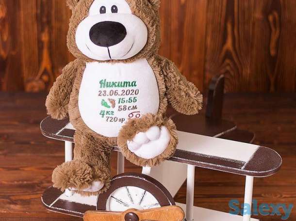 Игрушки мягкие с метрикой, фотография 5