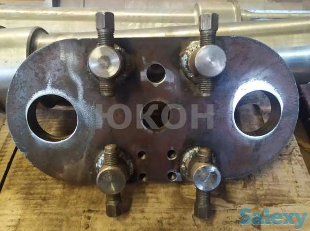 Плита передняя крепления роликов Б6-ДГВ. Плита ДГВ, фотография 1