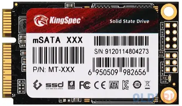 Ssd накопитель kingspec mt-512 512 gb sata-iii, фотография 1