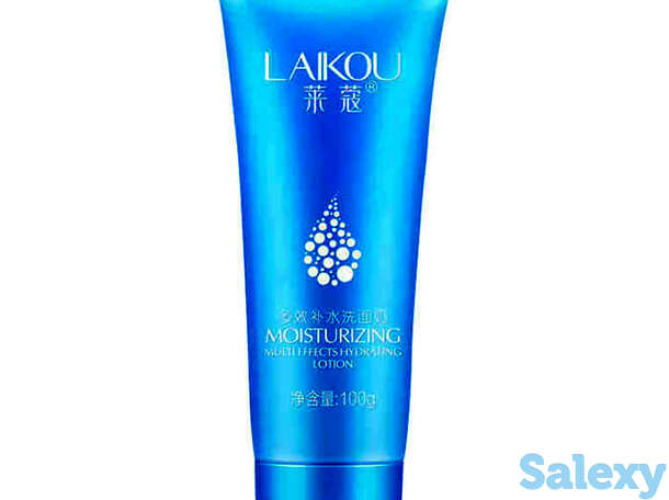Пенка для умывания Laikou Moisturizing Multi Effects Hydrating Cleansing Foam, фотография 1