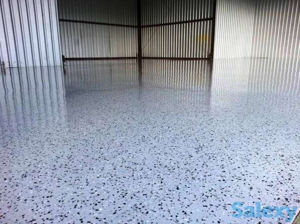 Полимерные наливные полы. Эпоксидные, полиуретановые , полиуретан - цемент., фотография 1