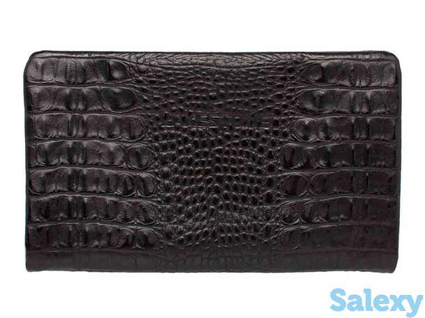 Клатч crispin black caiman, фотография 1
