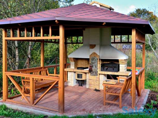 Качественное строительство элитных уличных печей (казан, мангал, барбекю), фотография 1