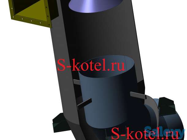 Прямоточный циклон ПЦ-1200, ПЦ-2000, фотография 3