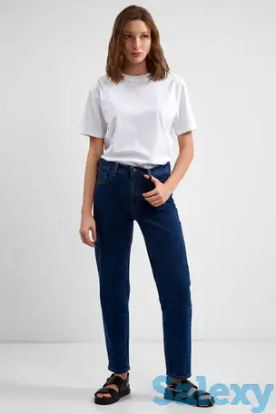 Джинсы прямые чуть зауженные книзу vassa&co, фотография 1