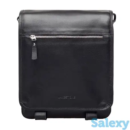 Мужская сумка через плечо denston black, фотография 1