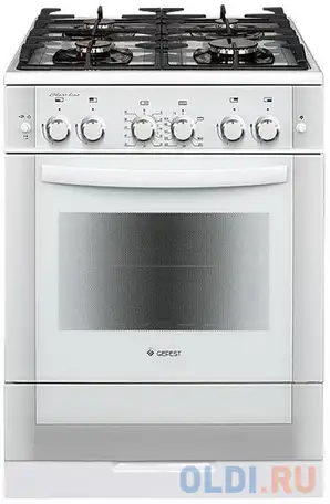 Газовая плита gefest пг 6500-02 0042 белый, фотография 1