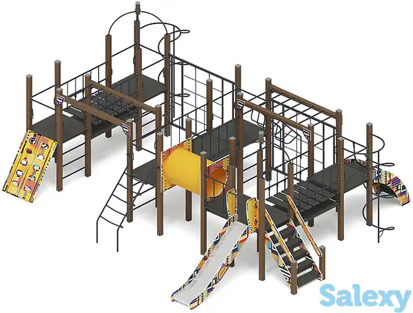 Спорт (ритм) - дик 2.06.01-01 - игровой комплекс h=1200, фотография 1