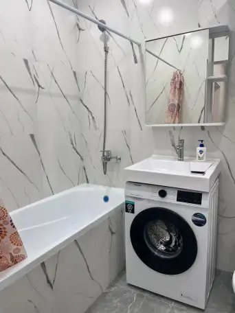 Уютная однокомнатная квартира в центре города, Абулкасымова 115, фотография 9