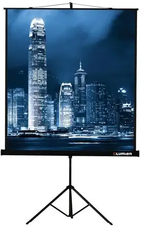 Экран переносной на штативе lumien master view 183 x 244 см, фотография 1