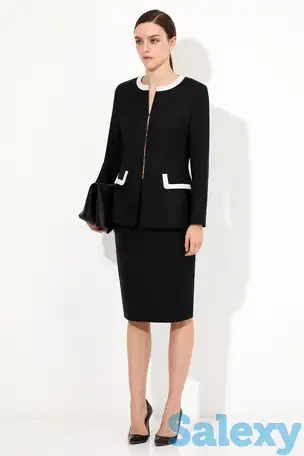 Классическая юбка из 100% шерсти vassa&co, фотография 1