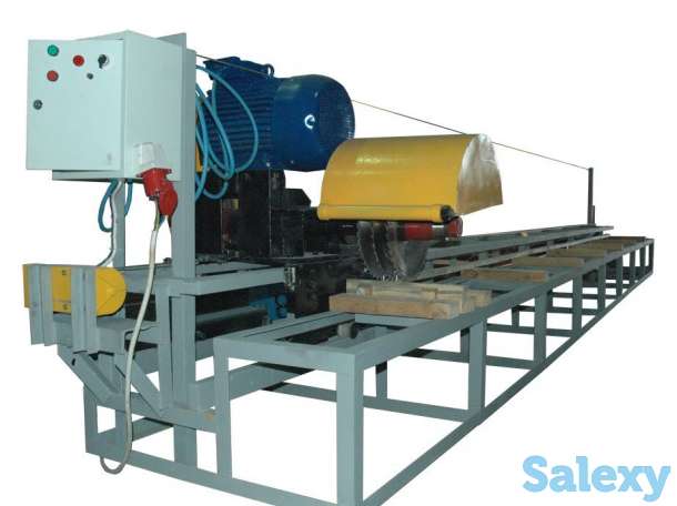 Многопильный станок с несколькими дисковыми пилами., фотография 1