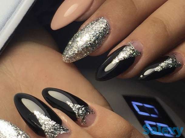 Маникюр наращивание, фотография 5