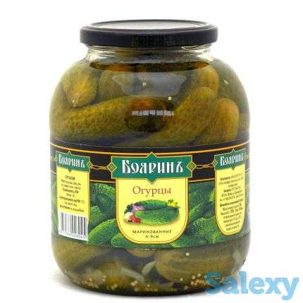 Огурцы маринованные с/б, ж/б 6-9 см / 9-12 см, фотография 2