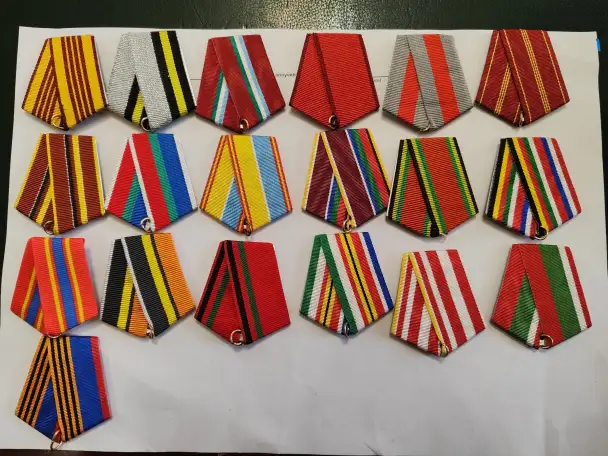 Подарочные медали ордена Варшавский договор СГВ  ЦГВ  ЮГВ ЗГВ  колодки шеврон, фотография 4