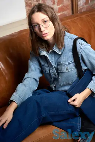 Джинсовая рубашка vassa&co, фотография 1