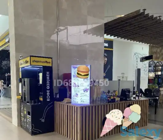 Продам действующий бизнес, островок + кофейня на фудкорте ТРЦ , фастфуд, фотография 2