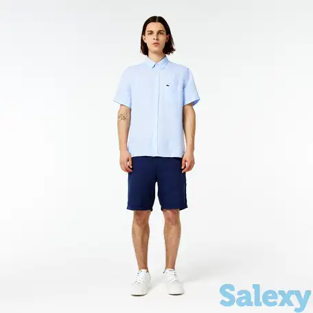 Мужские шорты lacoste slim fit, фотография 1