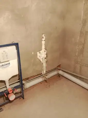 Замена счётчиков воды а также смесителя,сифонов ., фотография 1