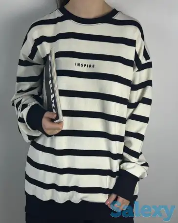 Свитер в полоску для парней и девушек, фотография 1