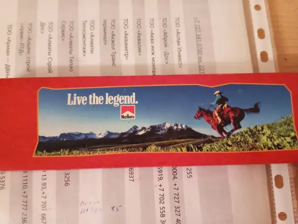 винтажные часы Marlboro. Японский механизм, фотография 3