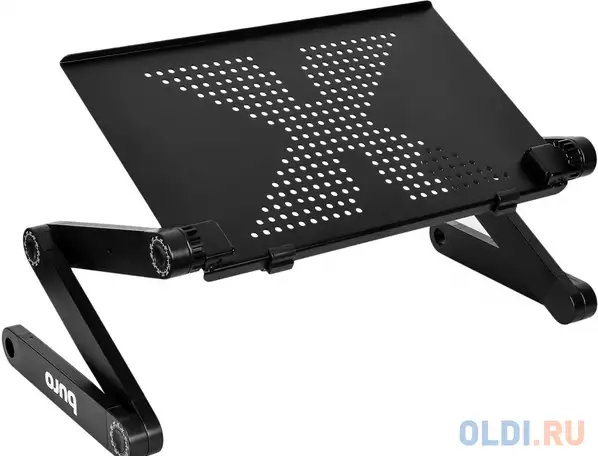 Стол для ноутбука buro bu-807 столешница металл черный 42x26см, фотография 1