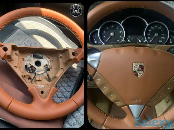 Перетяжка и реставрация рулей  Lotus, фотография 5